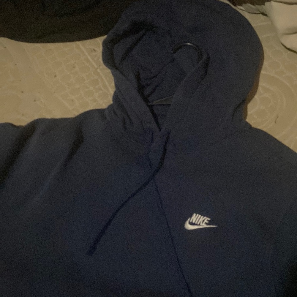 Blue Nike sweater